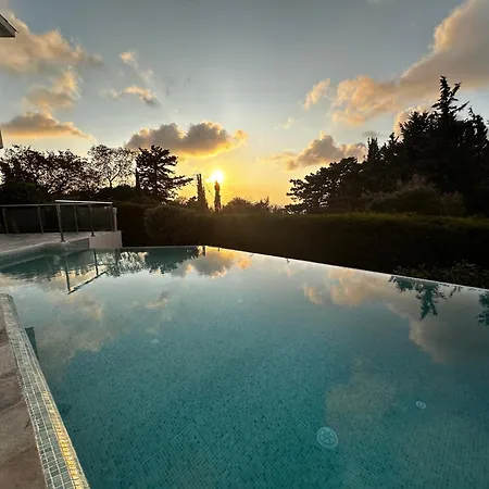 Sea View Villa W Infinity Pool Tala Exterior foto