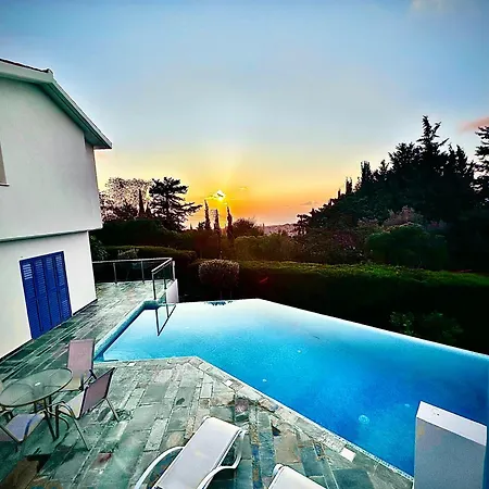 Sea View Villa W Infinity Pool Tala Exterior foto